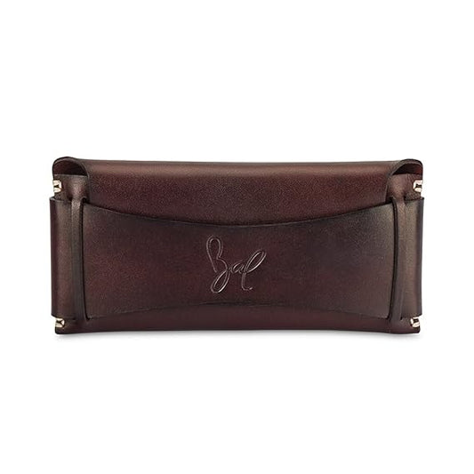 Rohit Bal Black Leather Wallet with Flap for Men