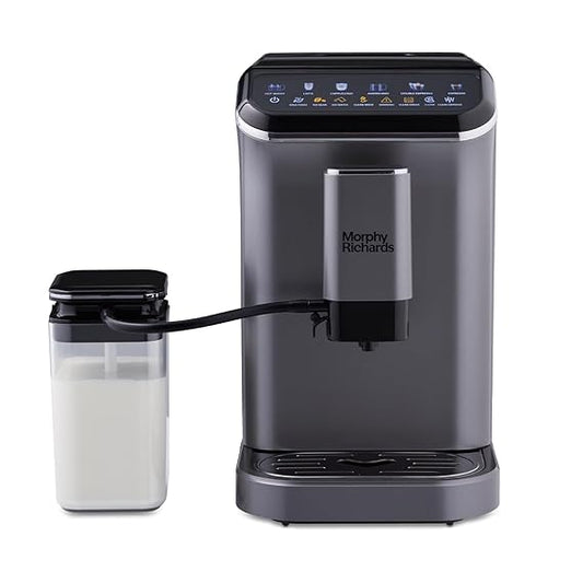 MORPHY RICHARDS CAFE ARTISAN COFFEE MAKER 1350W CHROME SILVER