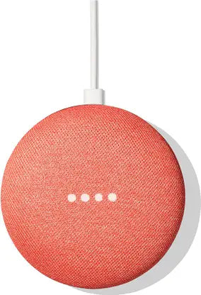 Google Home Mini with Google Assistant Smart Speaker  (Coral)