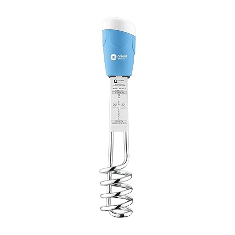 Orient Electric Arc Plus 1.5kw |Immersion water heater|100% shock proof body|Heavy copper element|With Bucket clip| ISI certified