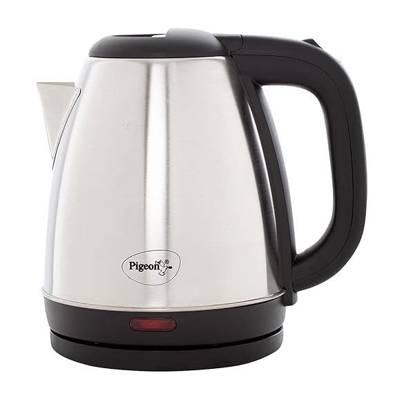 PIGEON AMAZE PLUS ELECTRIC KETTLE (14289) WITH STAINLESS STEEL BODY 1.5 LITRE USED FOR BOILING WAT