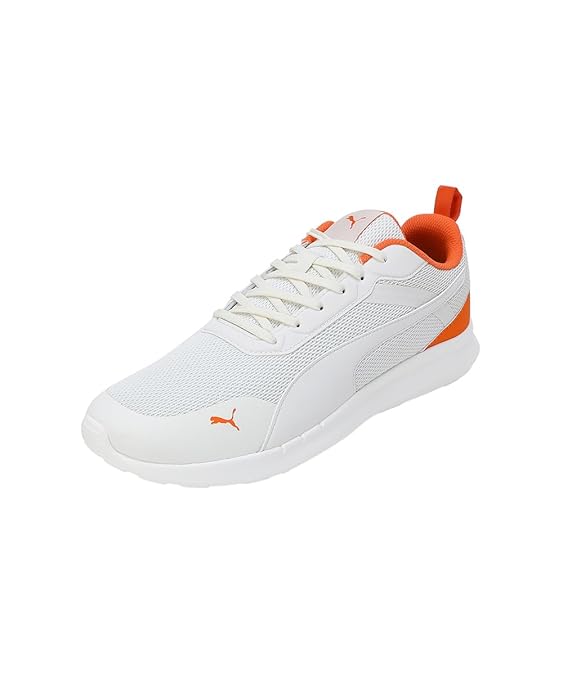 Puma Unisex-Adult Shogun Warm White-Vapor Gray-Rickie Orange Sneaker  UK-9 (39854002)