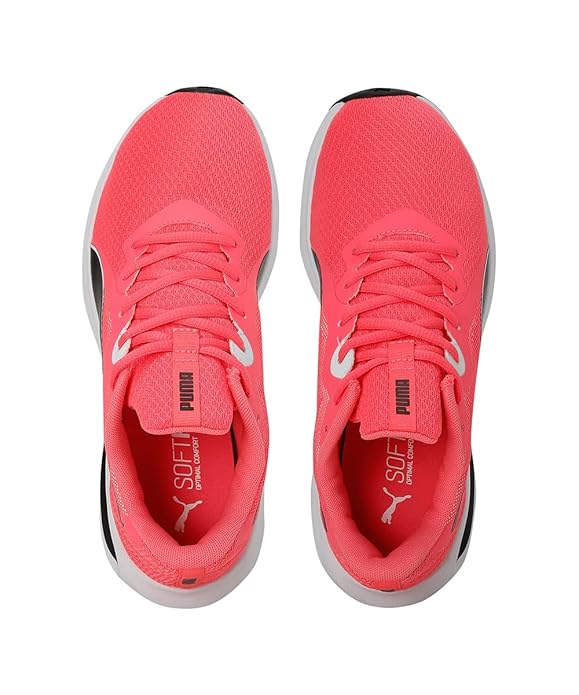Puma Unisex-Adult Twitch Runner Sunset Glow-Black Walking Shoe UK-3 (37628922)