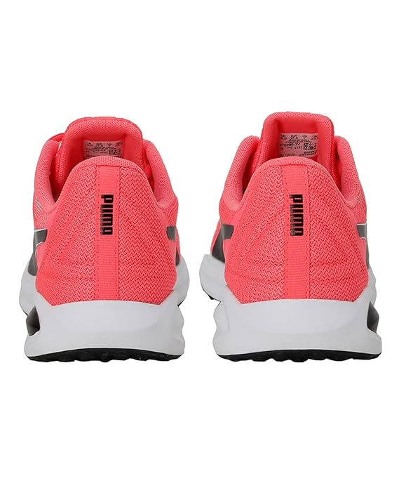 Puma Unisex-Adult Twitch Runner Sunset Glow-Black Walking Shoe UK-3 (37628922)