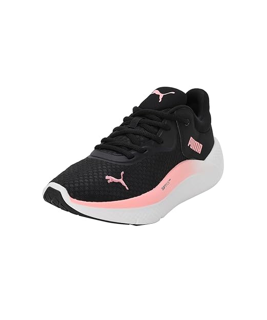 Puma Womens Softride Pro WNS Black-Koral Ice Training Shoe UK-4 (37704510)