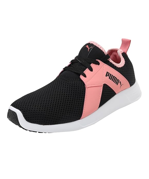 Puma Women's Zod Runner V3 WN's Black-Salmon Rose Running Shoe UK-3 (38114302)