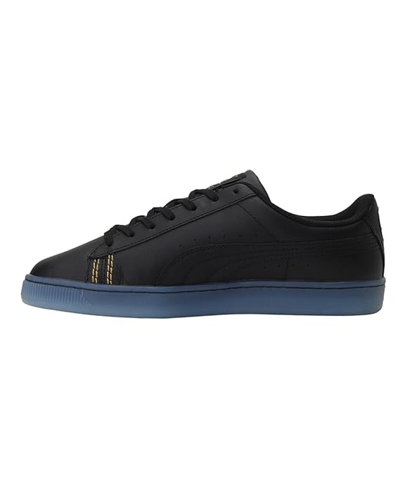 Puma unisex-adult Basket Classic one8 Closed shoe Puma Black-Puma Team Gold UK-4 (36820202)