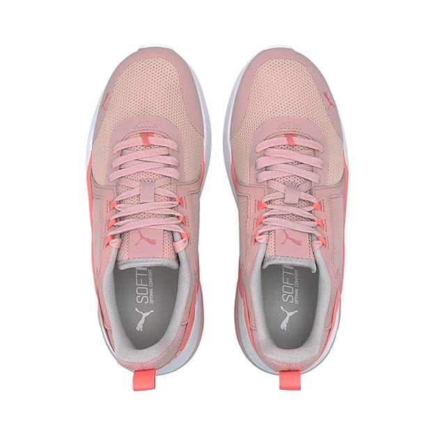 PUMA Women's Anzarun Running Shoes, Peach, UK-4 (37113114)