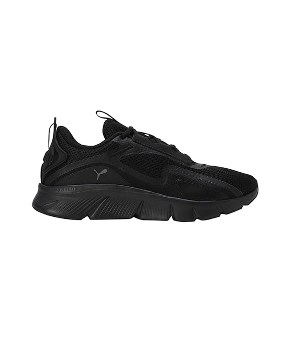 Puma Unisex-Adult FlexFocus Lite Black-Cool Dark Gray Running Shoe UK-7 (37953508)