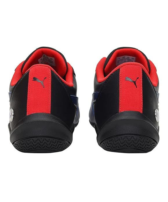 Puma Unisex-Child BMW MMS R-Cat Machina Jr Black-Estate Blue Sneaker UK-3 (30712501)