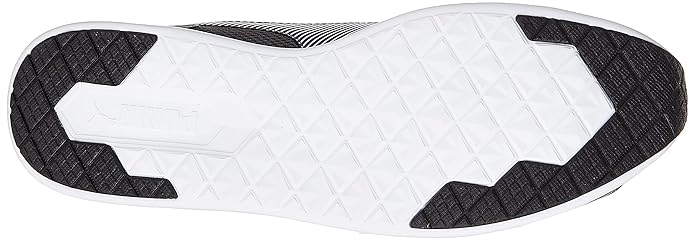 Puma Men's Fire Run Dark Shadow White Walking Shoe UK-8 (38061402)