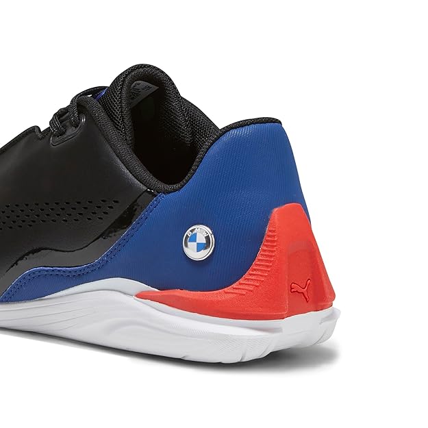 Puma Unisex-Adult BMW MMS Drift Cat Decima Black-Pro Blue Sneaker UK-8 (30730405)