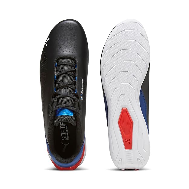 Puma Unisex-Adult BMW MMS Drift Cat Decima Black-Pro Blue Sneaker UK-8 (30730405)