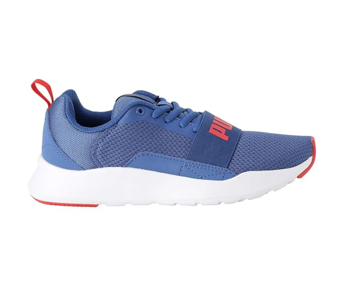 Puma Unisex Puma Wired Jr Galaxy Blue-High Risk Red SHOES UK-5 (36690108)