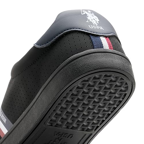 USPA|CAPRON| Stylish Casual Loafer Shoes for Man UK-10 Black  (2FD25160Z01)