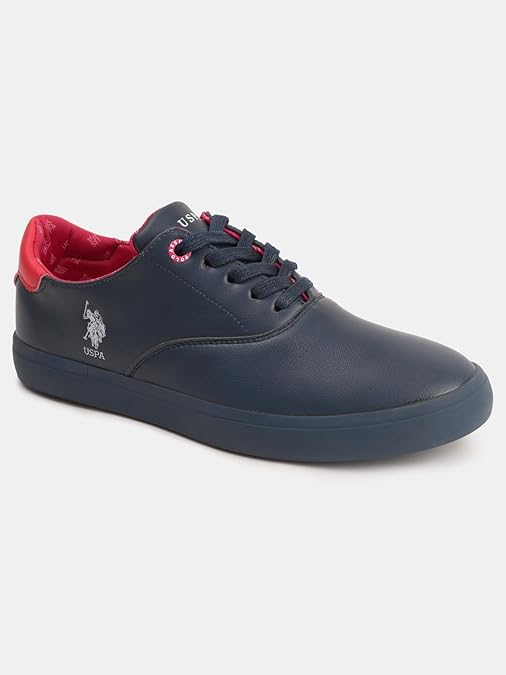 U.S. Polo Assn. Men's Erland 3.0 Sneakers UK-10  (2FD25180N01) Navy