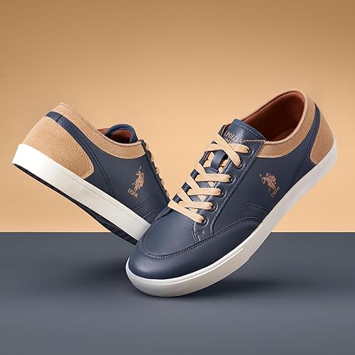 USPA Monton 7.0 Stylish Casual Sneaker Shoes for Man UK-10 Navy (2FD25199N01)