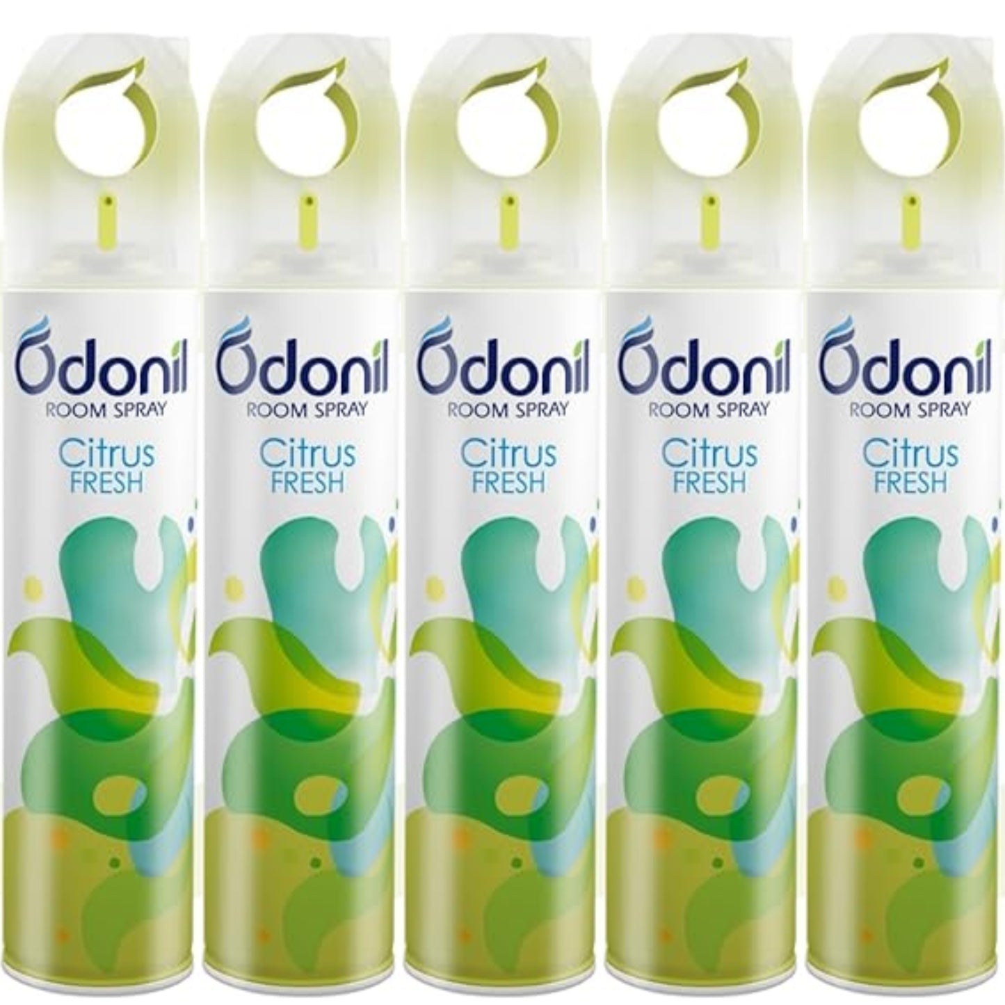 Odonil Room Air Freshener Spray, Citrus Fresh - 220 ml (Pack of 5)