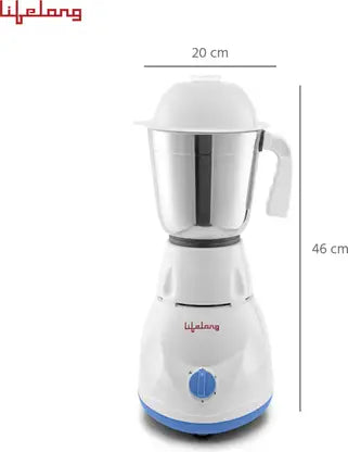 LIFELONG POWER PRO - LLMG20 500 W MIXER GRINDER (3 JARS BLUE)