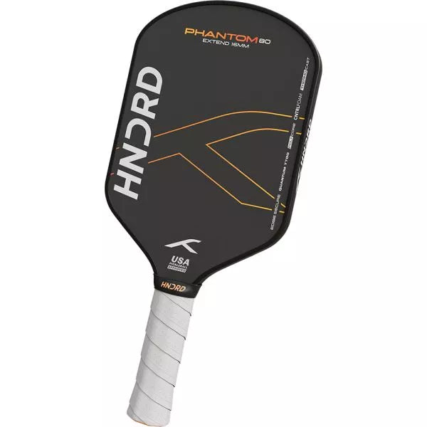Hundred Phantom 80 USA Approved Pickleball Paddle | Japan Raw Carbon Fiber | Consistent Performance | Control Play