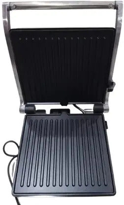 Bajaj Majesty Grill Ultra 2000W 4-Slice Grill Sandwich Maker | 180° Open Grill | Adjustable Hinge & Temperature Control | Non-Stick Coated Plate | Drip Oil Collector | Black