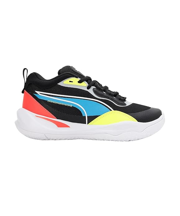 PUMA PLAYMAKER PRO JR HIGH RISK REDJET BLACK UK 3 (37757304)