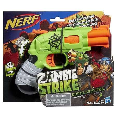NERF ZOMBIE STRIKE DOUBLESTRIKE GUNS DARTS