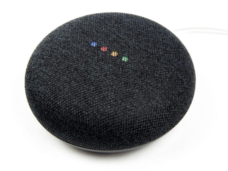 Google Home Mini with Google Assistant Smart Speaker Charcoal