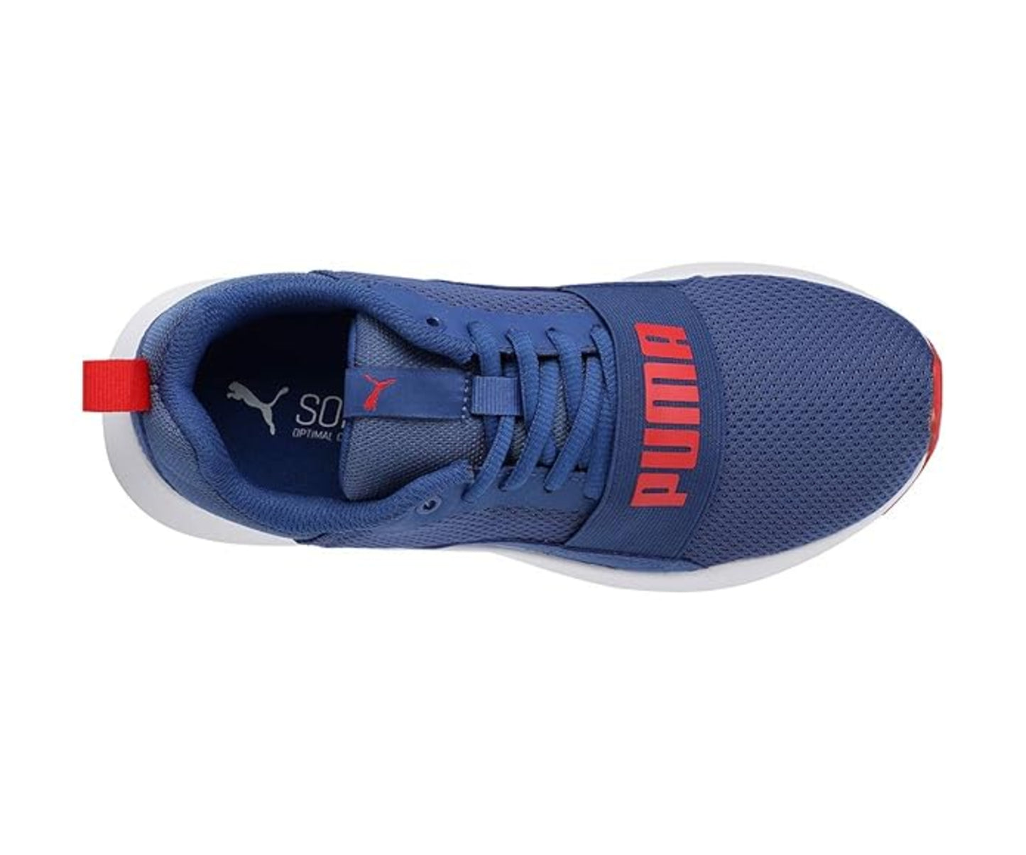 Puma Unisex Puma Wired Jr Galaxy Blue-High Risk Red SHOES UK-5 (36690108)