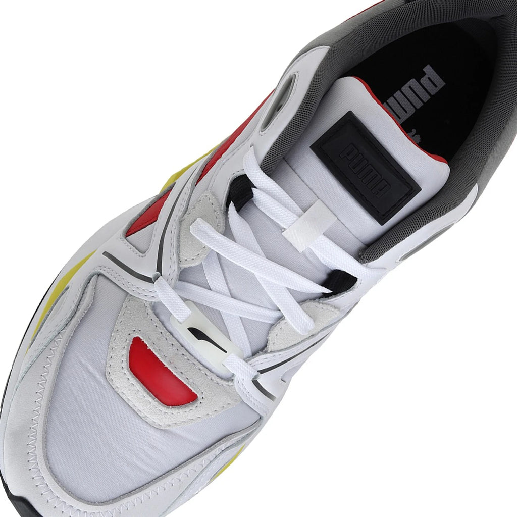 PUMA Ferrari Mirage Mox Sneakers For Men (Black-Smoked Pearl-White , 9  )