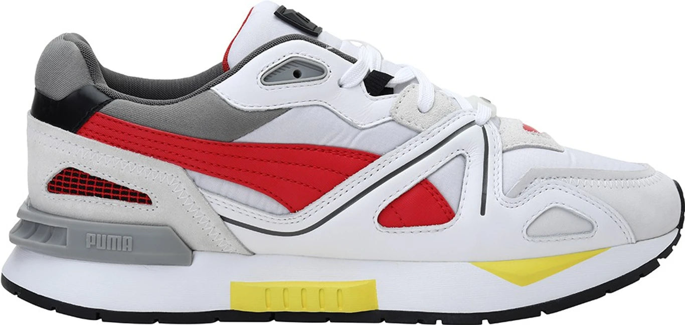 PUMA Ferrari Mirage Mox Sneakers For Men (Black-Smoked Pearl-White , 9  )