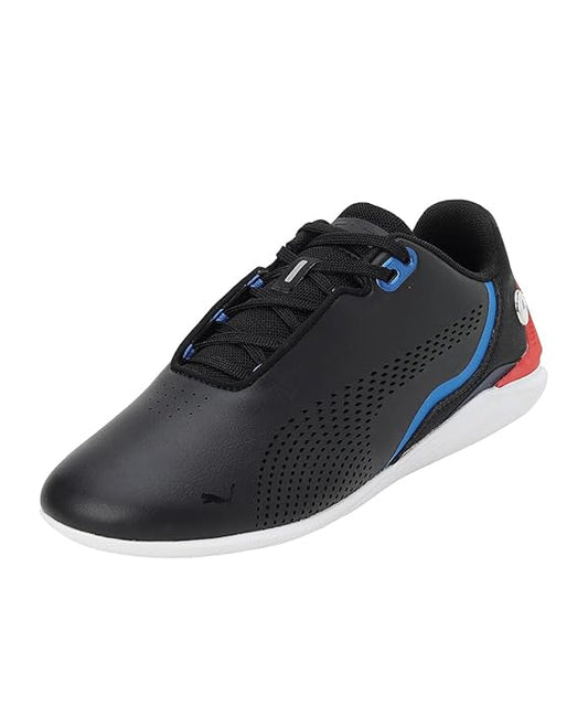 Puma Unisex-Kid BMW MMS Drift Cat Decima Junior White-Pop Red-White Sneaker UK-6 (30726603)