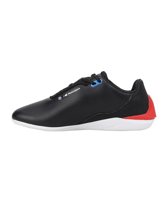 Puma Unisex-Kid BMW MMS Drift Cat Decima Junior White-Pop Red-White Sneaker UK-6 (30726603)