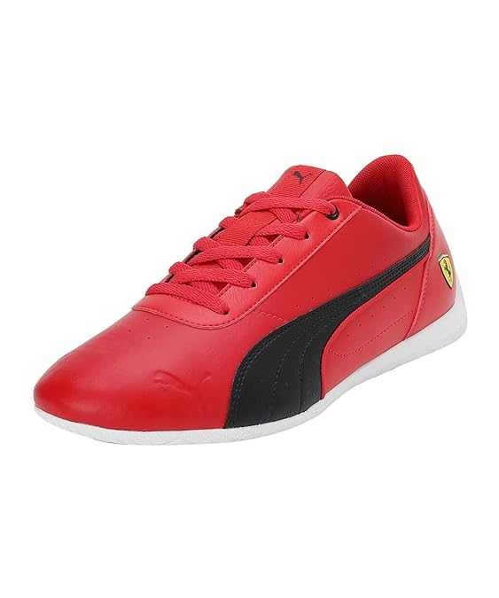 Puma Unisex-Adult Ferrari Neo Cat Rosso Corsa-Black Sneaker - 9 UK (30754802)