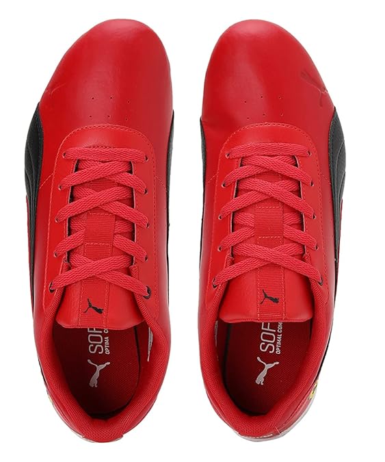 Puma Unisex-Adult Ferrari Neo Cat Rosso Corsa-Black Sneaker - 9 UK (30754802)