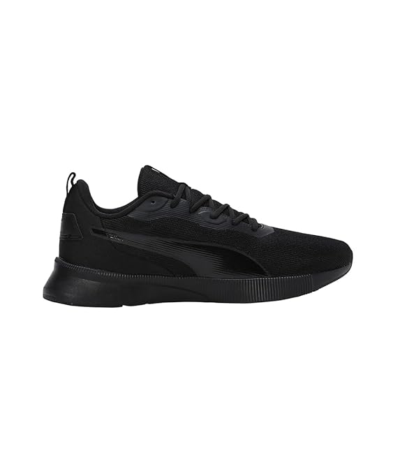 Puma Unisex-Adult Flyer Flex V1 Black-Black Running Shoe - 7 UK (31062001)