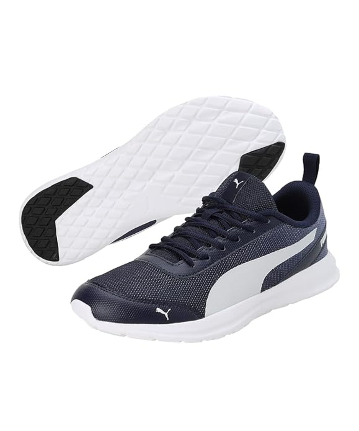 Puma Mens Forbes Peacoat-Nimbus Cloud-White Sneaker - 9 UK (39139003)
