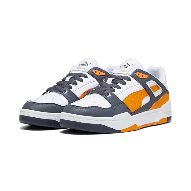 Puma Unisex-Adult Slipstream LTH, White-Pumpkin Pie Sneaker UK-9 (38754422)