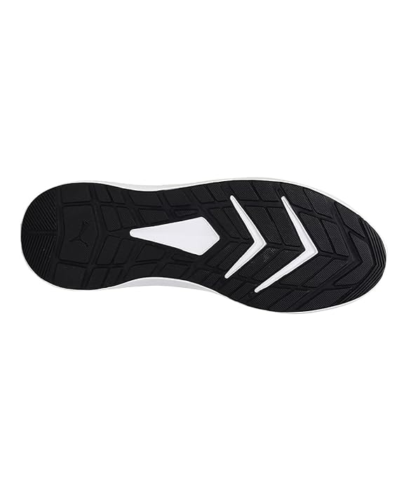 Puma Mens Mizar Puma Black-Limepunch Running Shoe - (38136001)