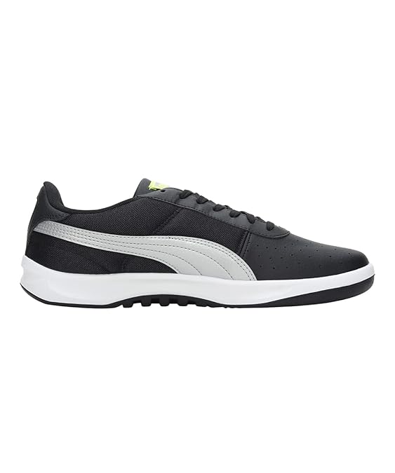 Puma Men's G. Vilas 2 Core Black-Silver-Fizzy Light Sneaker  (36331016)