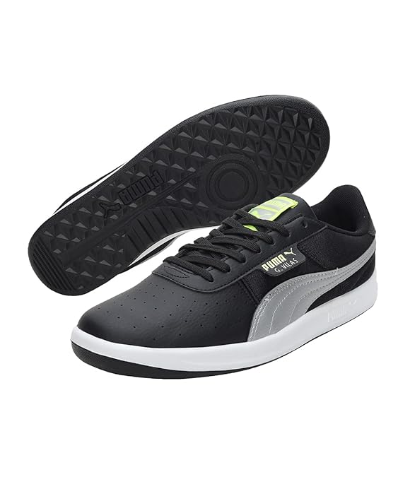 Puma Men's G. Vilas 2 Core Black-Silver-Fizzy Light Sneaker  (36331016)