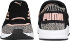 PUMA TSUGI Shinsei Wn s Training & Gym Shoes For Women ( Black-White-Castor Gray , 3 )