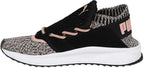 PUMA TSUGI Shinsei Wn s Training & Gym Shoes For Women ( Black-White-Castor Gray , 3 )