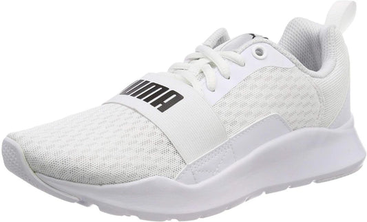 PUMA  Wired Running Shoes For Men (White , 7)