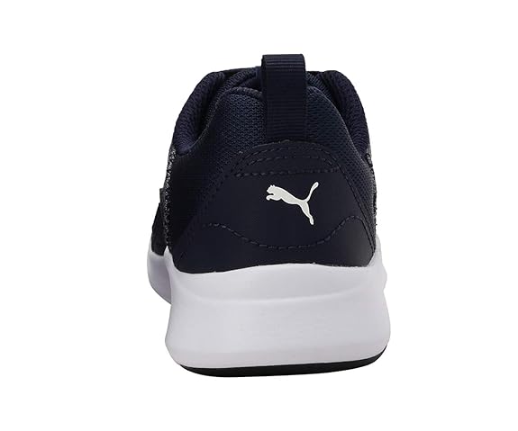 Puma Unisex-Kid Wired Knit Pre-School Pea coat-White Sneaker UK-13 (36738208)