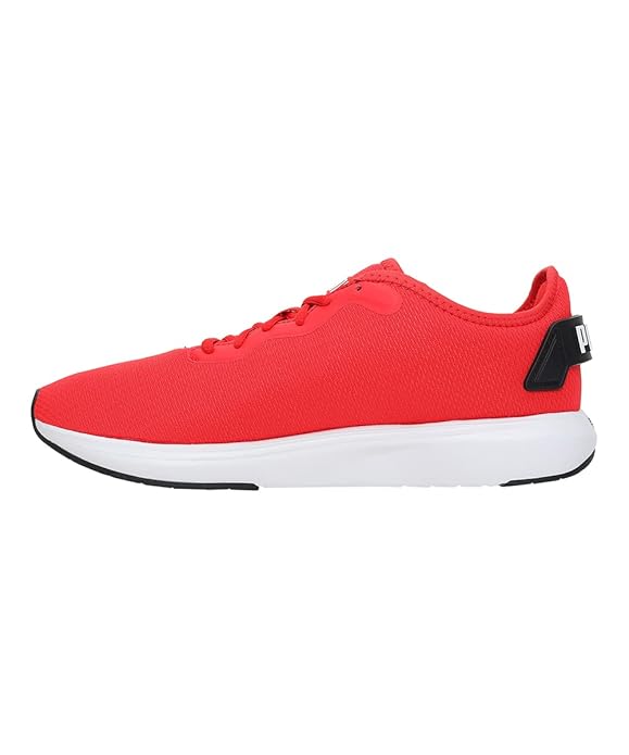 PUMA Unisex Softride Cruise Walking Shoes High Risk Red-Puma Black (37616703)