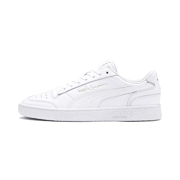 Puma Unisex-Adult Ralph Sampson Lo White-White-White Sneaker - 3.5 UK (37084608)