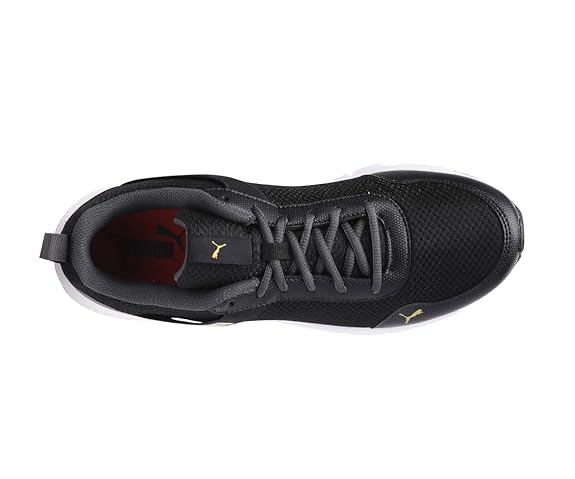 Puma Mens Movemax Idp Black-Sulphur Running Shoe  (37116204)