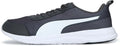 PUMA Omega Walking Shoes For Men (Asphalt-Charcoal Gray- White  , 7)