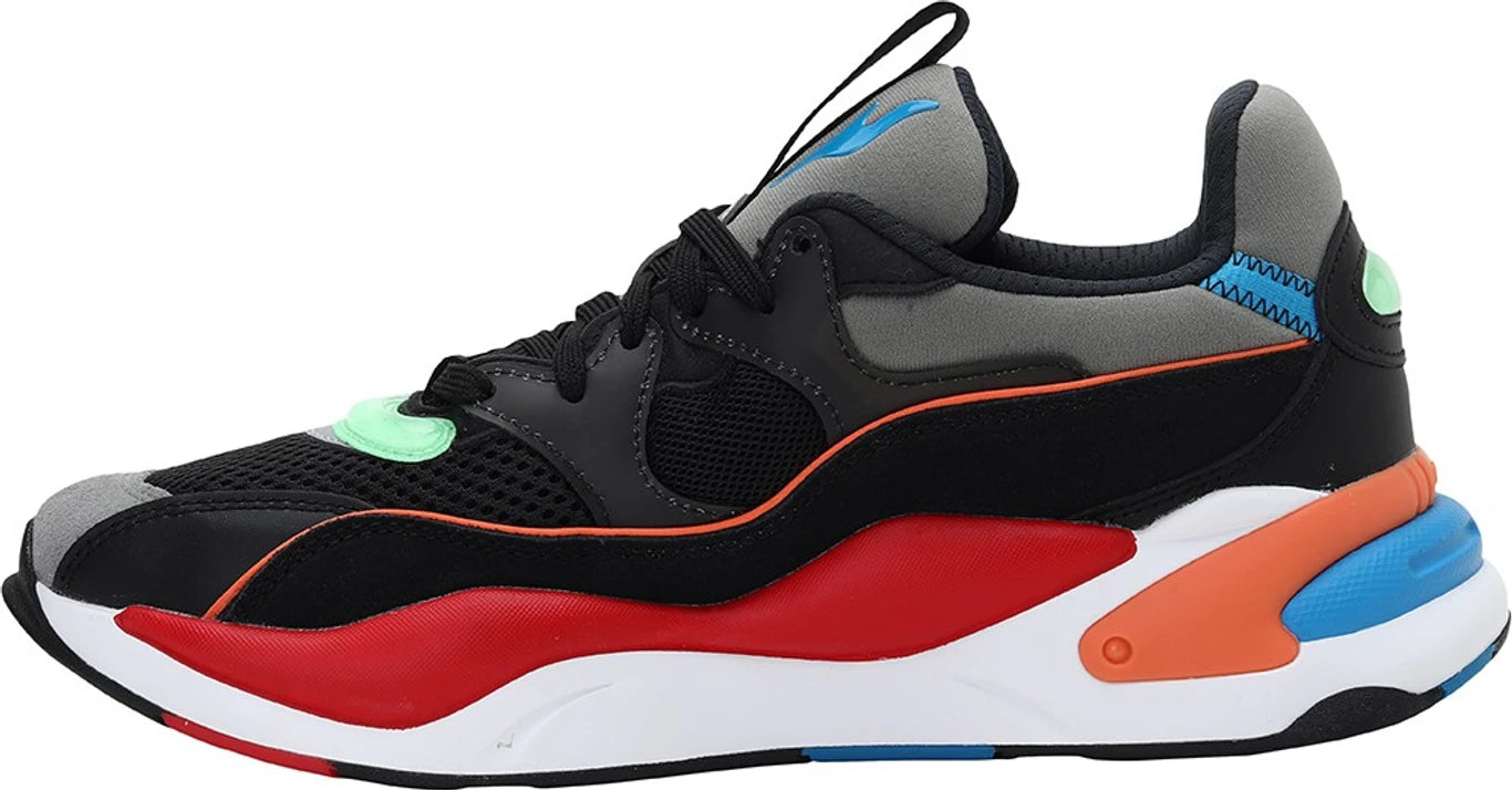 PUMA RS-2K Internet Exploring Walking Shoes For Men (Black , 3)